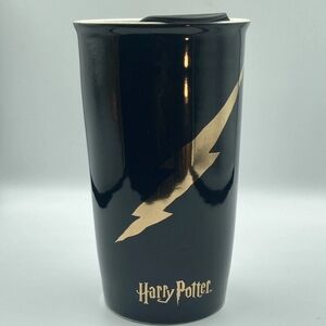 Hallmark Harry Potter Black and Gold Tumbler Ceramic New